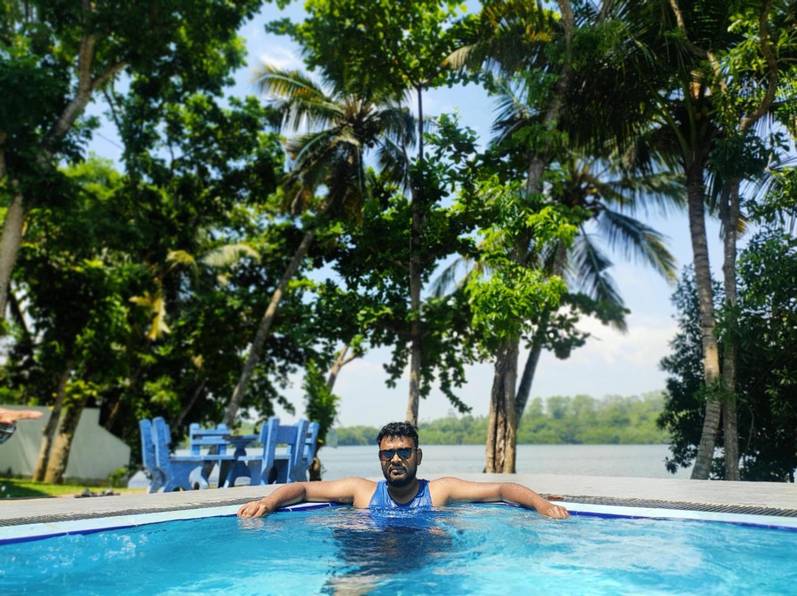 The Green Lagoon Villa Hikkaduwa Exteriör bild