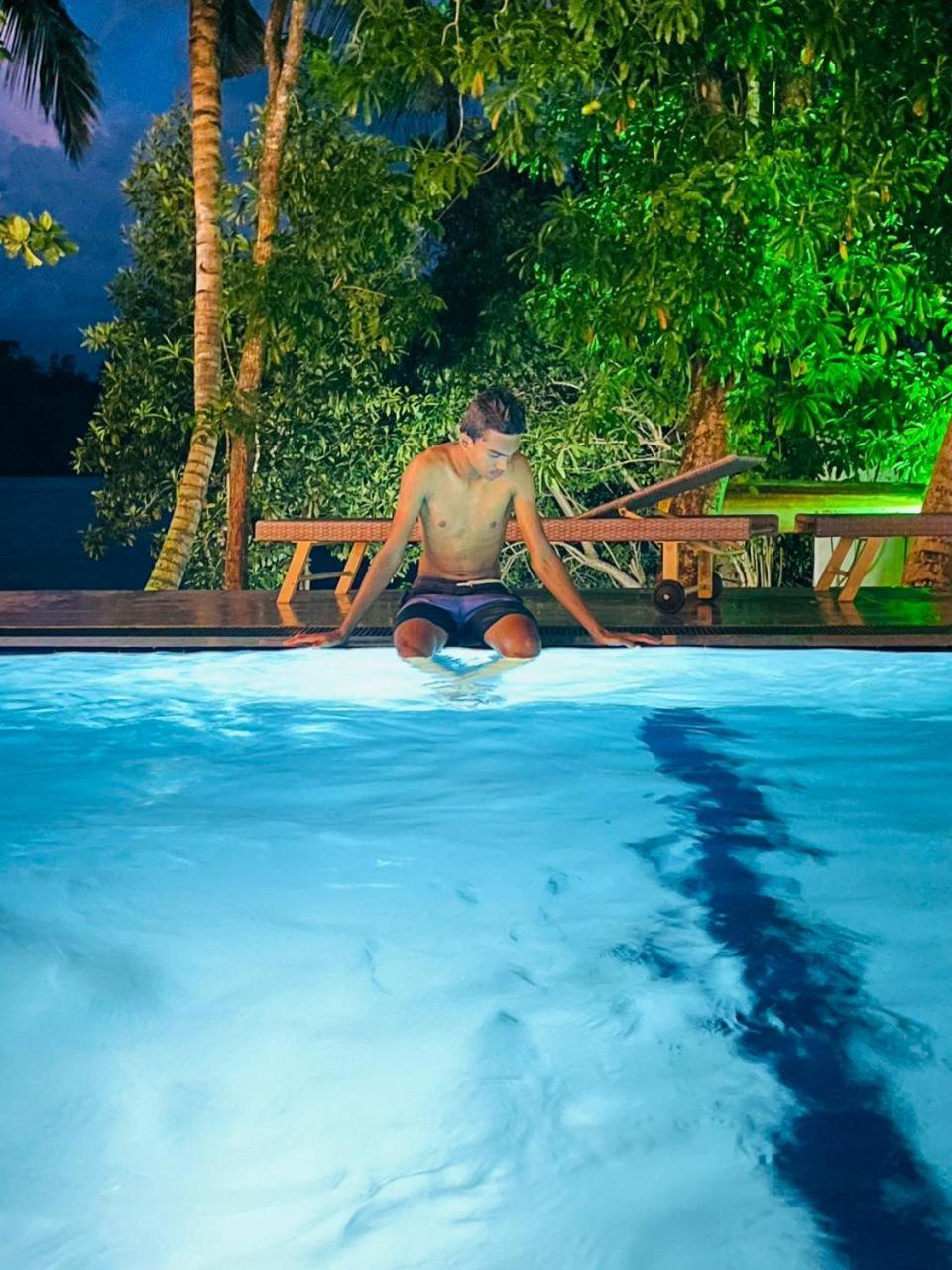 The Green Lagoon Villa Hikkaduwa Exteriör bild